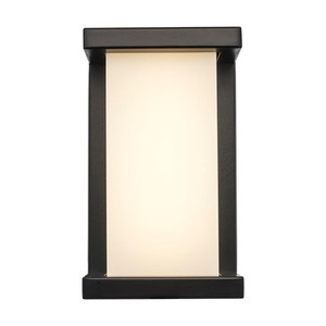 Trans Globe LED-51490 BK LED Fairbank Outdoor Wall Light