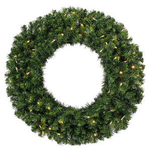 Vickerman A808836LED 36" Douglas Fir Wreath LED 100WW