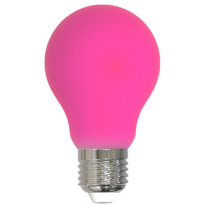 Bulbrite 776110 - LED A19 Filament Bulb - Pink - Wet Rated