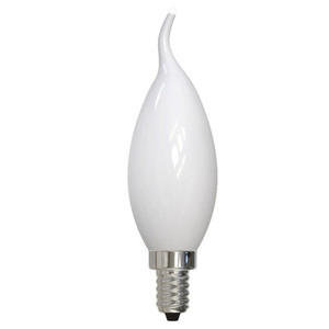 Bulbrite 776942 - 4W LED CA10 Filament Candle - 2700K - Dimmable