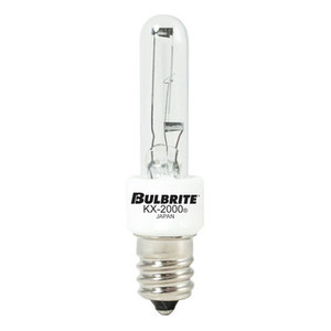 Bulbrite 473060 - 60W T3 Mini Bulb - 2700K - E12 Candelabra - Dimmable