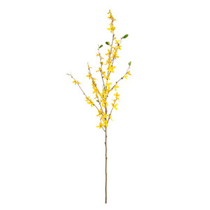 Vickerman FA188401 39" Yellow Forsythia Flower Spray 4/pk