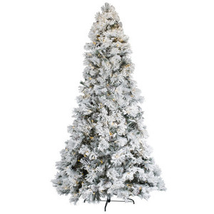 Vickerman K171381LED 9' x 59" Flocked Half Atka Pine 400WW