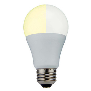 TCP L60A19D27YF - 9W LED A19 Bulb - 2700K to Yellow - Dimmable