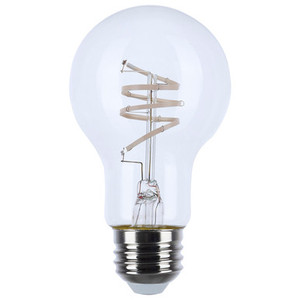 Satco S11530 - 6W A19 LED Bulb - 3000K - E26 Base, 93+ CRI