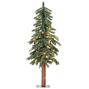 Vickerman B907381LED 2' 3' 4' Nat Bark Alpine Set DuraL 185WW