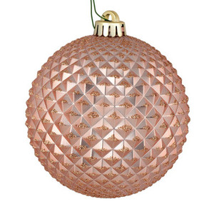 Vickerman N188758D 6" RoseGold Durian Glitt Ball Drill 4/Bg