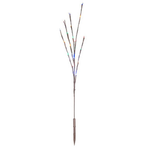 Vickerman X15B600 36" Multi-Color Twig Lighted Branch 3 Pack