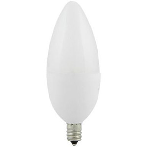 Sunlite 80406-SU Sunlite - Frost LED B13 Candelabra Bulb - 7W - 2700K - Candelabra Base 