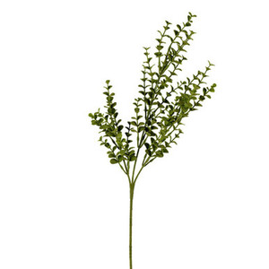 Vickerman FF190726 26" Artificial Green Eucalyptus Bush 4/pk