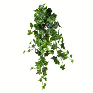 Vickerman FZ190128 28" Green Ivy Hanging Bush 2/Pk