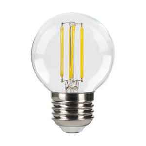 Halco 82667 Halco - Clear LED Filament G16.5 Globe Bulb - 6W - 3000K - 90 CRI 