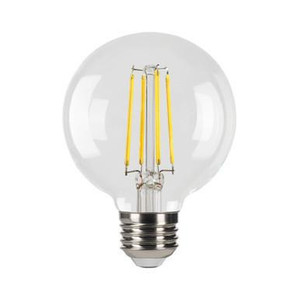 Halco 82676 Halco - Clear LED Filament G25 Globe Bulb - 9W - 3000K - 90 CRI 