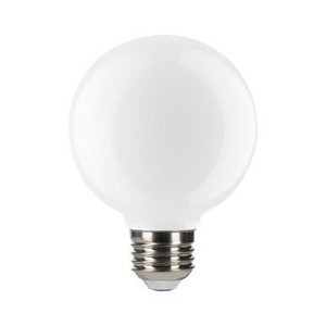 Halco 82680 Halco - Frosted LED Filament G25 Globe Bulb - 9W - 5000K - 90 CRI 