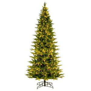 Vickerman K186283LEDCC Vickerman - 9 ft Green Balsam Spruce Artificial Christmas Tree - Color Changing LED 