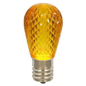 Vickerman XLEDS17-10 11S14 Prism LED Yellow Spare Christmas Bulbs E26