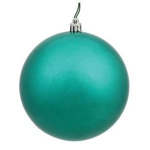 Vickerman N592544DCV Vickerman - 10 in Seafoam Candy Ball UV Resistant Christmas Ornament 