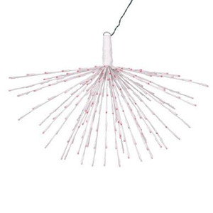 Vickerman X21W250 Vickerman - 32 Inch 240-Light Outdoor Pink LED Starburst Christmas Light 