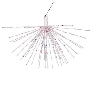 Vickerman X21W255T Vickerman - 32 Inch 240-Light Outdoor Blue LED Starburst Christmas Light 