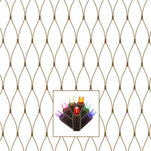 Vickerman X4B2810 150Lt 2'x8' LED Multi/Bw WideAngle Net