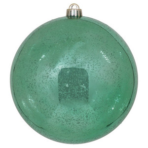 M166644D Vickerman - 8 in Seafoam Shiny Mercury Ball Christmas Ornament