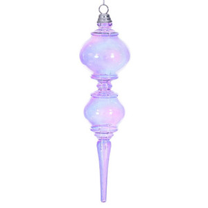 MC252986W Vickerman - 16.5 in Lavender Finial Christmas Ornament