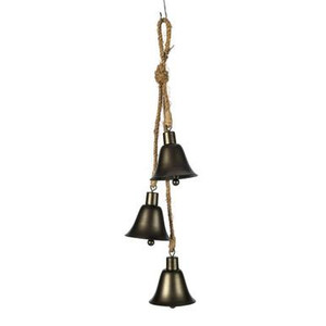 Vickerman JE231535 Vickerman - 3.5 in Mocha Matte Bells x3 Novelty Christmas Ornament - 2 Pack 