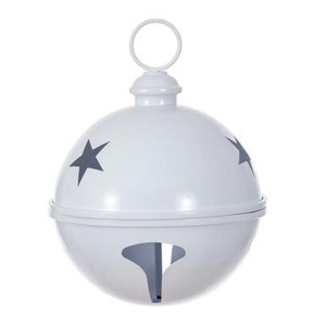 Vickerman RAA231011 Vickerman - 10 in White Iron Novelty Christmas Ornament 