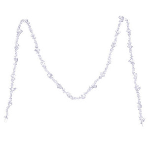 MC253872 Vickerman - 6 ft Clear Christmas Garland - Unlit