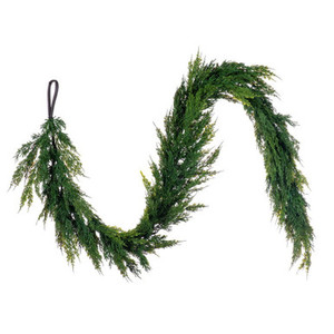 RMA250172 Vickerman - 72 in. Green Christmas Garland - Unlit