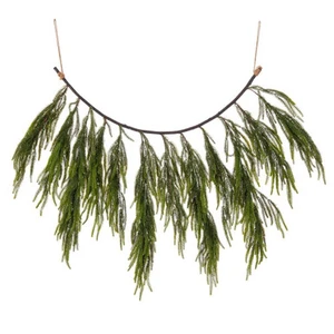 RS240436 Vickerman - 36 in. Green Christmas Garland - Unlit