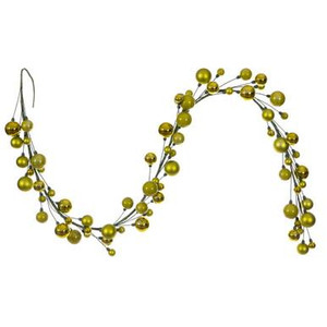 Vickerman N250173 Vickerman - 6 ft Lime Christmas Garland - Unlit 
