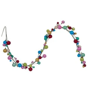 Vickerman N250194 Vickerman - 6 ft Multicolor Christmas Garland - Unlit 