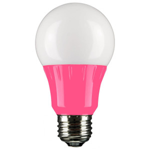 Sunlite 80168-SU A19/3W/P/LED 3 Watt Pink