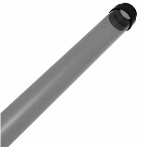 Tube Guard 4ft Smoked T5 Fluorescent Tube Guard 