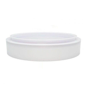 LBS Lighting Incon LENS-1111  11" White Acrylic Drum Diffuser 