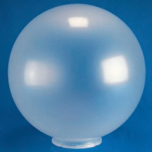LBS Lighting 8" Frost Light Globe with 4" Base Fitter Neck
