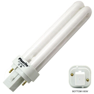  Plusrite CF18D/841 PL18W/2U/2P/841 4023 18W CFL Quad Tube 4100K 