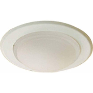 Volume Lighting Volume V8509-6 White Recessed Drop Opal Shower Trim 