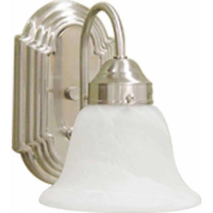 Volume Lighting Volume V1341-33 Marti 1-light Brushed Nickel Bathroom Wall Sconce 