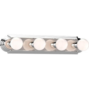 Volume Lighting Volume V1124-3 4-light Chrome Bathroom Vanity 