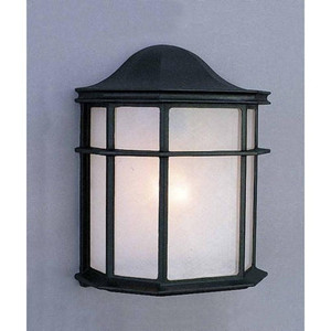 Volume Lighting Volume V8879-5 1-light Black Outdoor Wall Sconce 