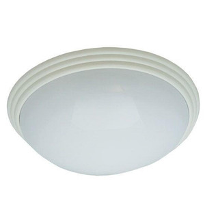 Incon Lighting 16" Translucent White Acrylic Lens Decorative White Ring Medium Indoor Ceiling Light 34W LED 4000K 