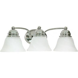 Nuvo Lighting Nuvo 60-338 Polished Chrome 3 Light Wall Mount Fixture 