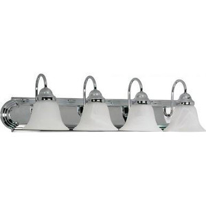 Nuvo Lighting Nuvo 60-318 Polished Chrome 4 Light Wall Mount Fixture 