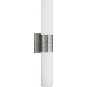 Nuvo Lighting Nuvo 60-2936 Brushed Nickel Vertical Wall Sconce 