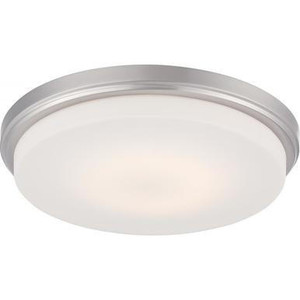 Nuvo Lighting Nuvo 62-609 Brushed Nickel Flush Mount Fixture 