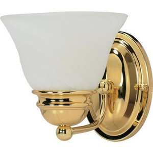 Nuvo Lighting Nuvo 60-348 Polished Brass Wall Mount Fixture 
