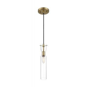 Nuvo Lighting Nuvo 60-6856 Vintage Brass Ceiling Mount Fixture 