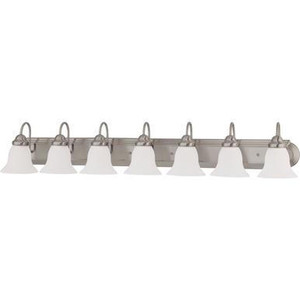 Nuvo Lighting Nuvo 60-3283 Brushed Nickel 7 Light Wall Mount Fixture 